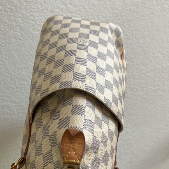 Authentic LOUIS VUITTON Totally MM Bag DAMIER AZUR - Picture 11 of 14